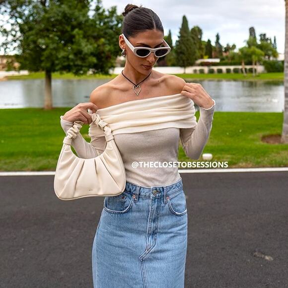 ZARA BLOGGER FAVE!!! Semi-Sheer Top NWT LAST ONE!!! - Picture 6 of 16